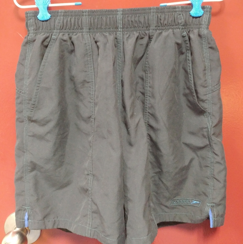 Speedo Navy Blue Bathing Suit Boardshorts Swim